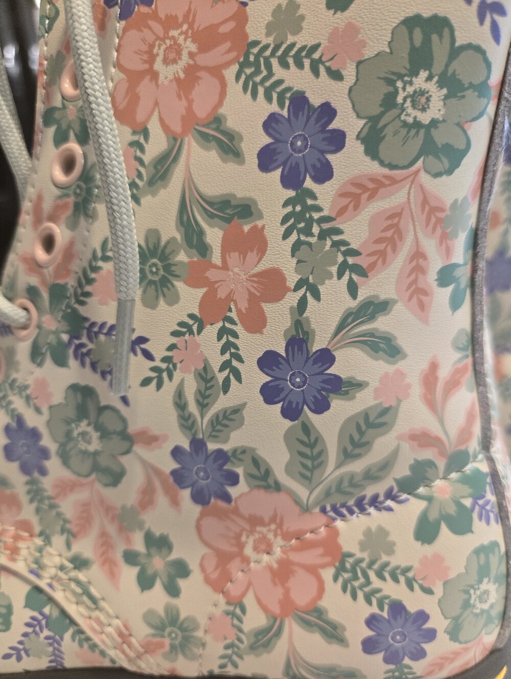 NEW! Dr Martens CLOUD CREAM Floral Pastel GENIX NAPPA Boots. Size 8 MAKE OFFER!! - Picture 6 of 12